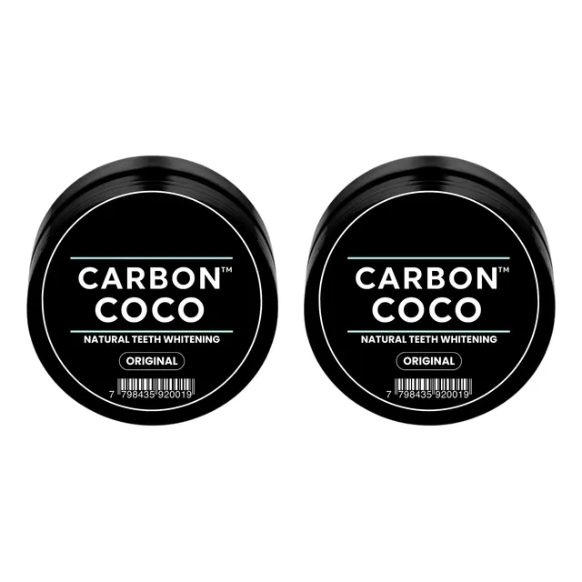 Carbon Coco Blanqueador Dental 2x1