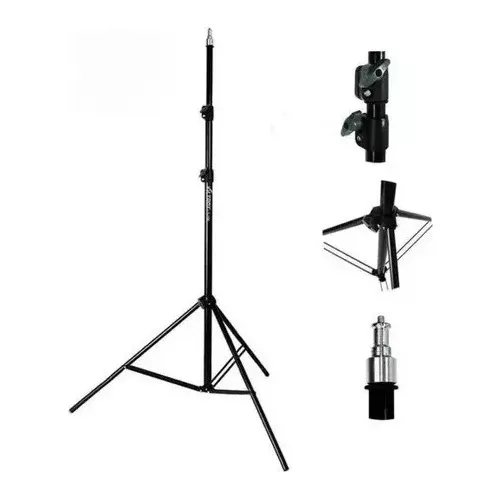 Tripode 2.1m De Pie Para Aro Led Camara Celular Extensible