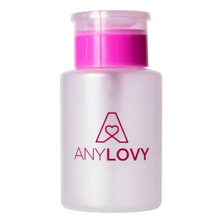 Dosador Porta Acetona Cosméticos Anylovy Transparente 150 Ml Dosador Porta Acetona Cosméticos Anylovy Transparente 150 Ml