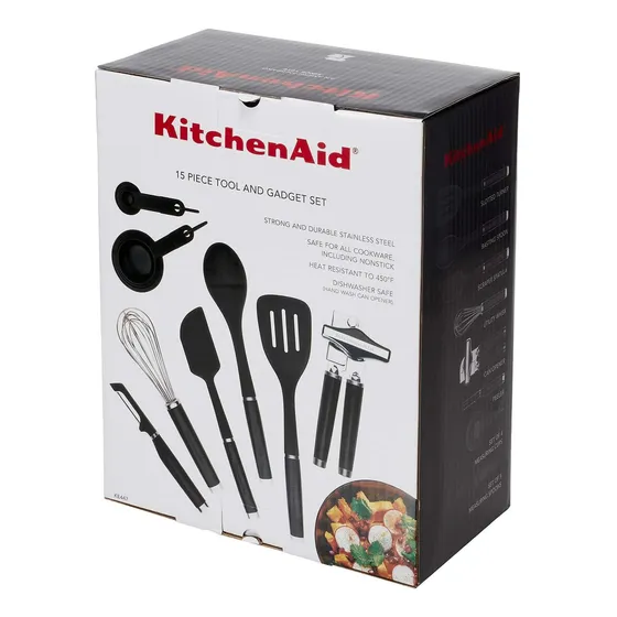 Juego Set De Utensilios De Cocina Kitchenaid 15 Piezas