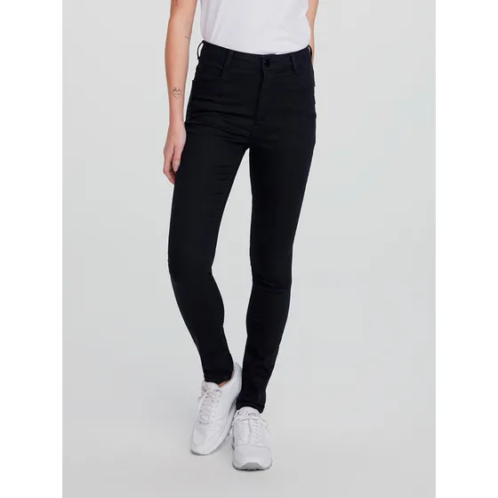 Jean Femenino Super Skinny Cintura Alta - Kzf4