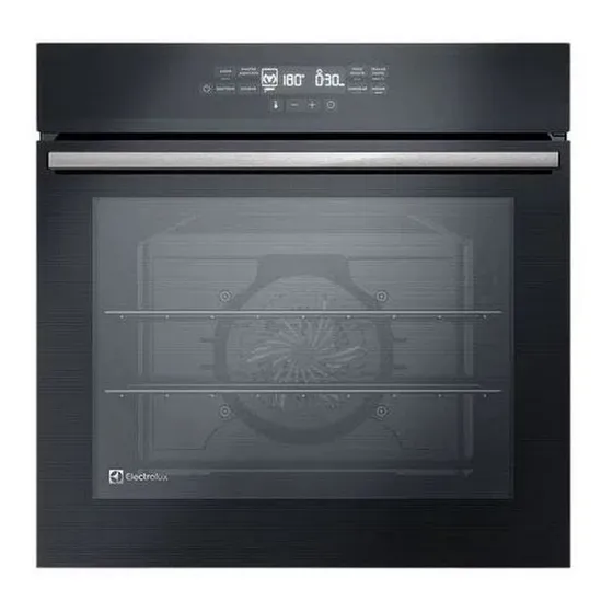Horno eléctrico empotrado Electrolux OE8EF 80L negro 220V
