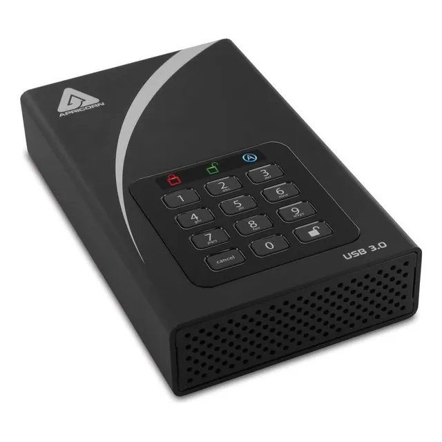 Cifrado Haricorn 8tb Aegis Landlock Dt De 256 Bits Usb 3