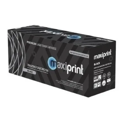 Toner Maxiprint Compatible Hp-canon 78a/crg128/crg126 Negro
