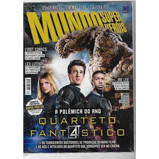 Revista Mundo Dos Super Heróis Número 70 Lacrada