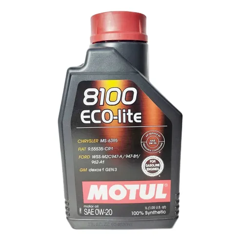 Aceite De Motor Motul 8100 Eco-lite 0w-20 Full Sintético