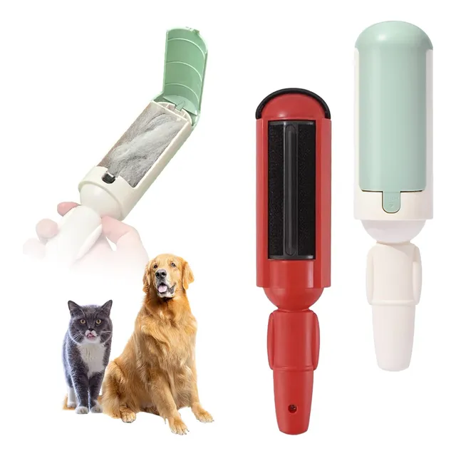 Cepillo Limpiador Pelos Mascotas Gatos Quitar Pelusa Perros