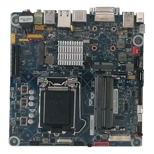 Placa Mãe Mini Itx Positivo Ddr3 Socket 1155 Intel Dh61ag Cor Azul