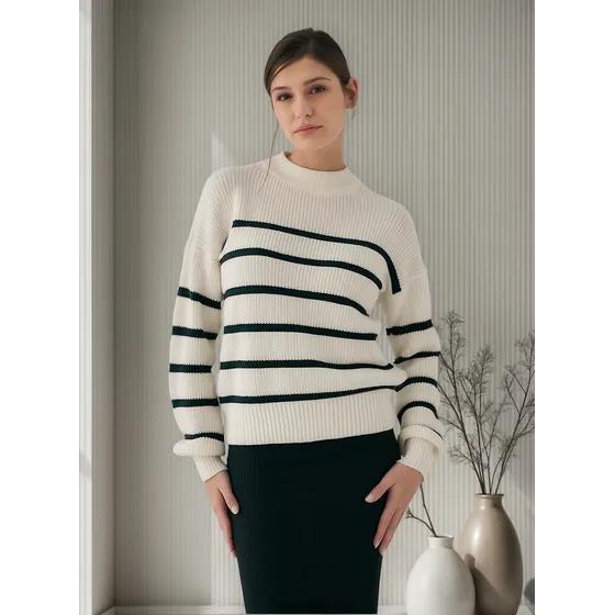 Sweater Rayado Tejido Bremer Proyecto Uno