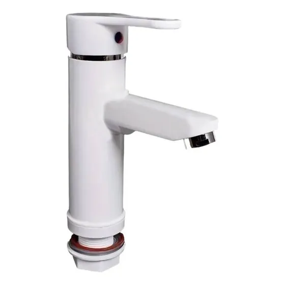 Griferia Monocomando Pvc Agua Fría Caliente Baño Cocina