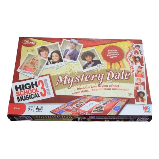 Juego De Mesa High School Musical 3 Mystery Date   De Hasbro
