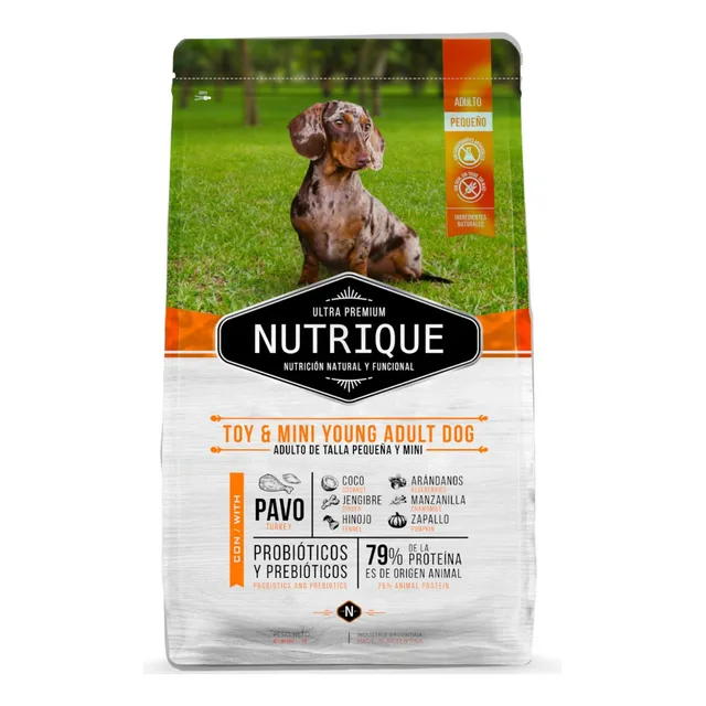 Alimento Nutrique Perro Adulto Toy Y Mini 3 Kg