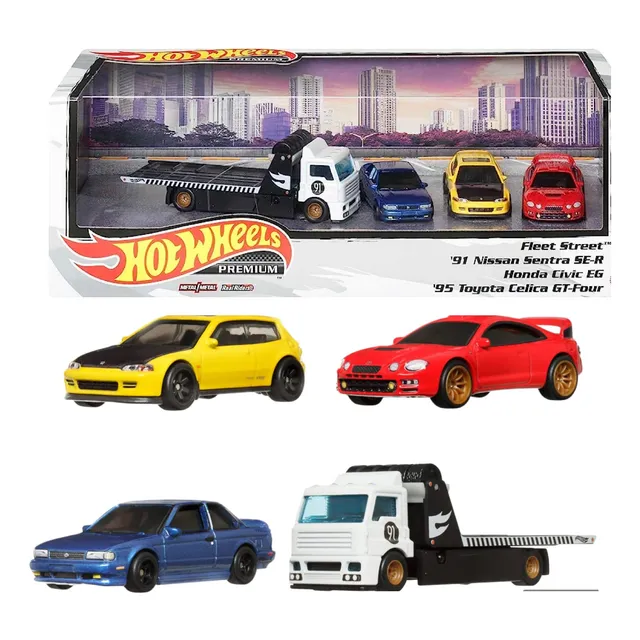 Hot Wheels Premium Set De Coleccion Fleet Street