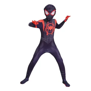 Fantasia Infantil Homem Aranha Miles Morales Com MĂĄscara Fantasia Infantil Homem Aranha Miles Morales Com MĂĄscara