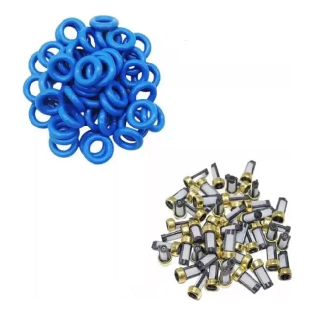 Microfiltros Y Ligas Para Inyectores Viton (300 Uds.)