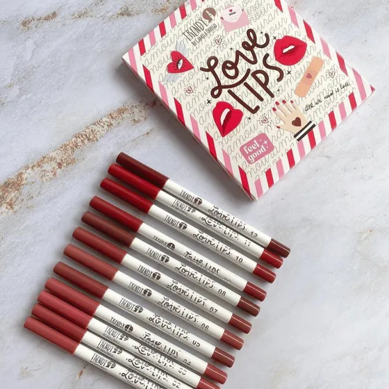 Delineadores De Labios Trendy Tono 10 Y 9