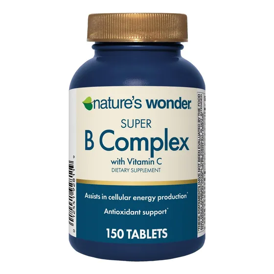 Super B Complex Vitamin C, Complejo B - 150 Tablets