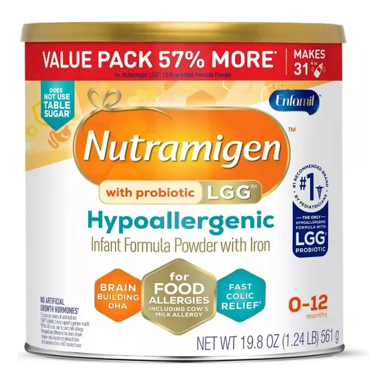 Importada-fórmula Láctea Enfamil Nutramigen Hipoalergénica Sabor Leche