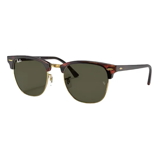Ray Ban Nuevos Original Made Italy Clubmaster Carey-verde