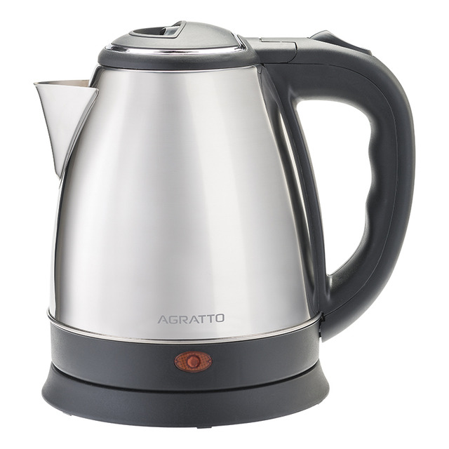 Chaleira Elétrica Agratto 1,8l Ce-01 Pratic Inox Preta Chaleira Elétrica Agratto 1,8l Ce-01 Pratic Inox Preta