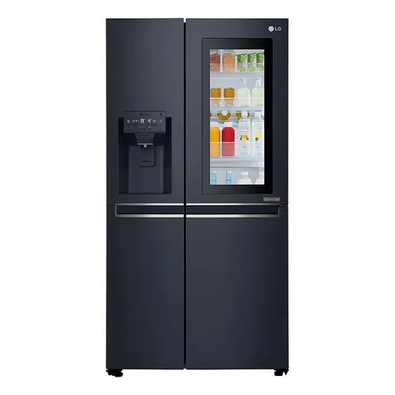 Heladera Inverter 601l LG Instaview  No Frost  Negro