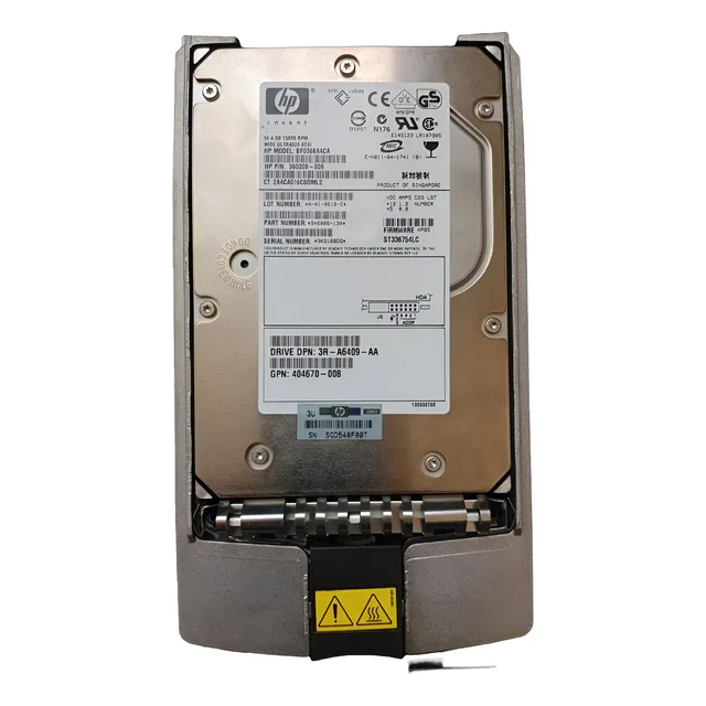 Hdd 36.4gb Wide Ultra320 Scsi 15k Plateado