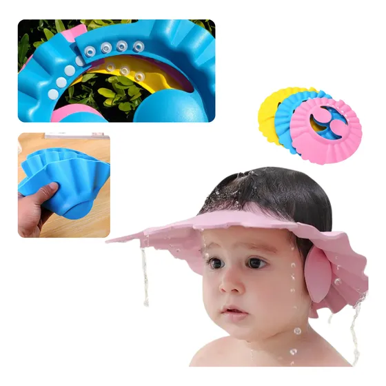 Gorro De Goma Para Bebes  Ducha
