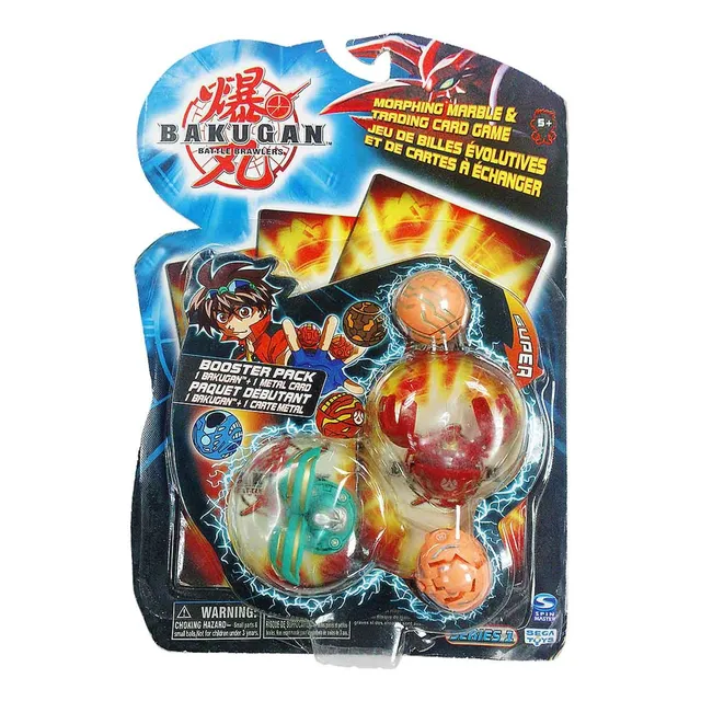 Bakugan Esferas Empaque De 4 Figuras 4 Con Cartas Juego