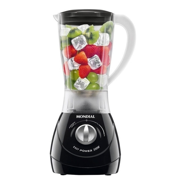 Liquidificador Easy Power Mondial Preto 550w L-550-b Liquidificador Easy Power Mondial Preto 550w L-550-b
