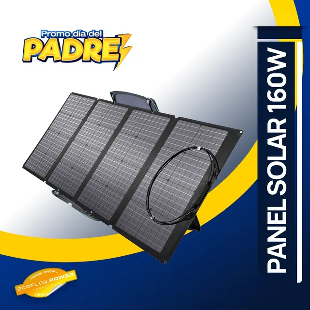 Panel Solar Ecoflow 160w