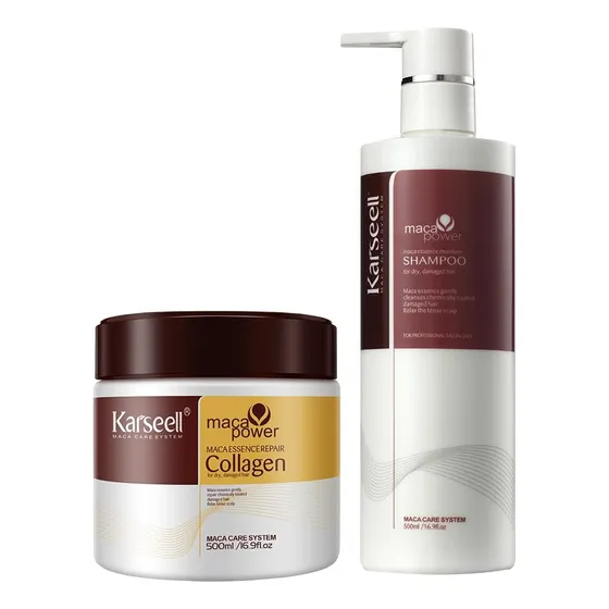 Shampoo Y Mascarilla Karseell Maca Power