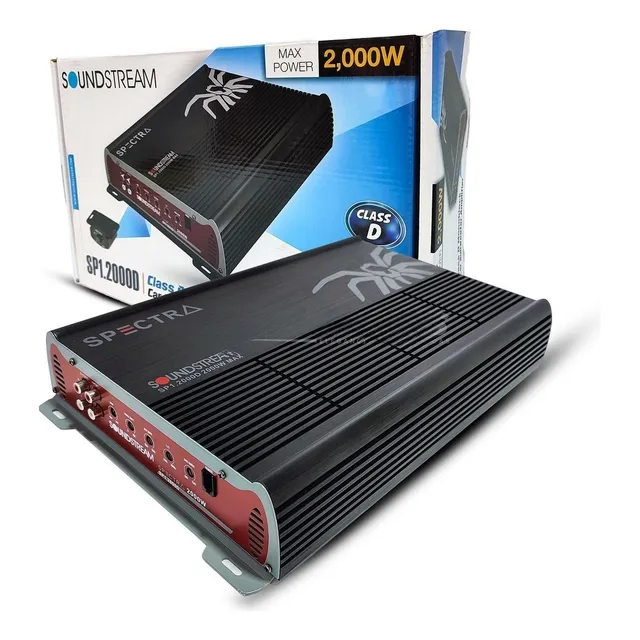 Amplificador Soundstream 4 Canales 2200w Sp4.2200d