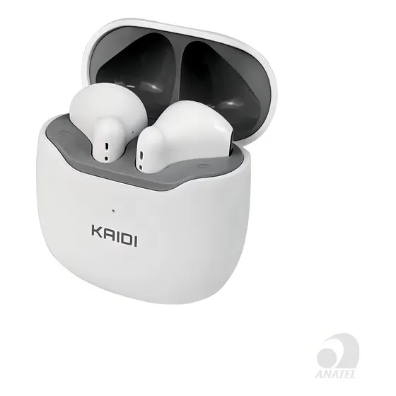Fone De Ouvido Bluetooth Sem Fio Portátil Kd-771 Cor Branco