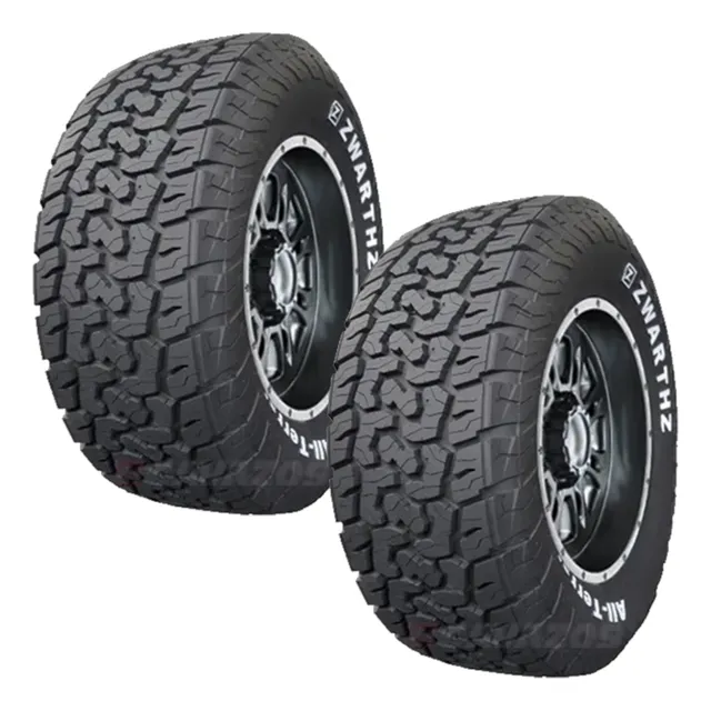 Kit de 2 llantas Zwarthz Nueva AT All Terrain P 265/60R18 110