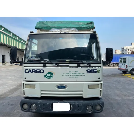 Ford Cargo 915 + Caja Y Plataforma De Elevación Trasera