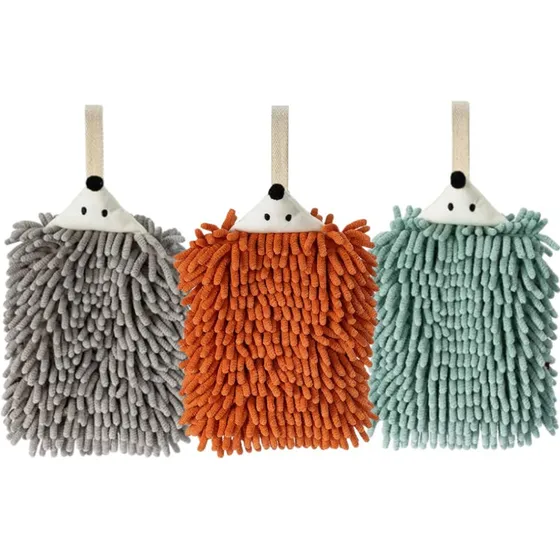 3 Toalla Mano Felpilla Doble Cara Cocina Para Bucl