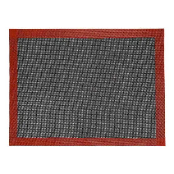 Estera Perforada De Silicona Para Hornear, Lámina Antiadhere