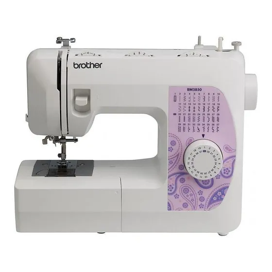 Máquina De Coser Recta Brother Bm3850 Portable Blanca