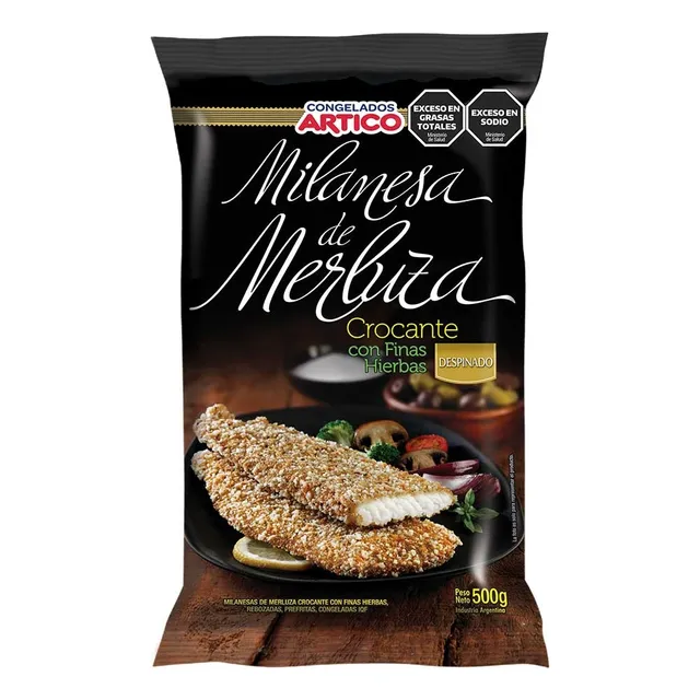 Filet Merluza Crocante - Congelados Artico