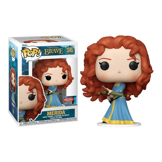 Merida Funko Pop Valiente Brave #1245 Disney Convencion 