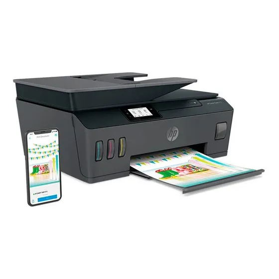 Impresora Hp Multifuncional Smart Tank 615 Wifi Tinta Usb Pc