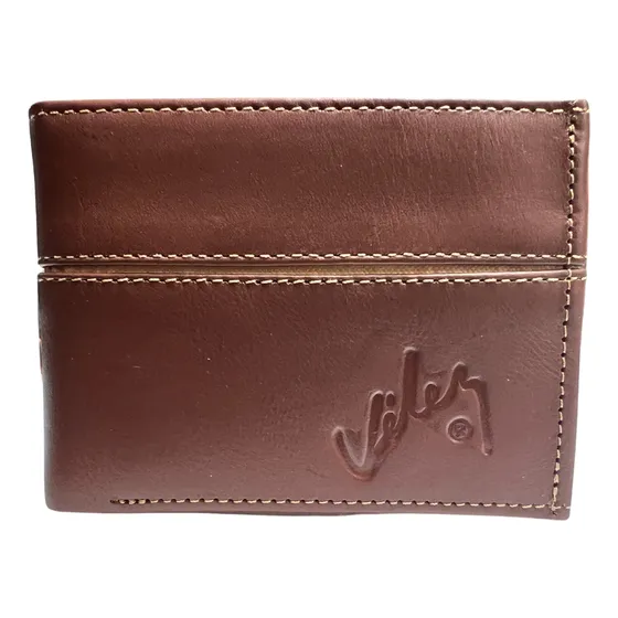 Billetera Tarjetero Hombre Cuero 100% Genuino Natural Lujo