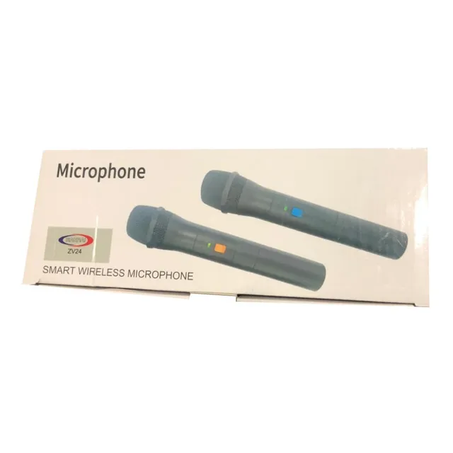Par Micrófonos Inalámbricos Zv24  Wireless Receptor Pendrive