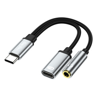 Adaptador De Auriculares Tipo C A 3,5, Cable Adaptador De Adaptador De Auriculares Tipo C A 3,5, Cable Adaptador De
