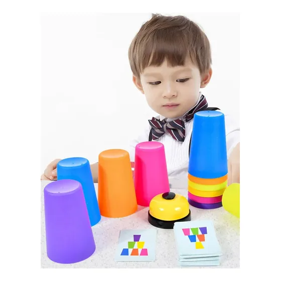 Jogo Dos Copos Stacked Cup Duelo De Agilidade E Concentração