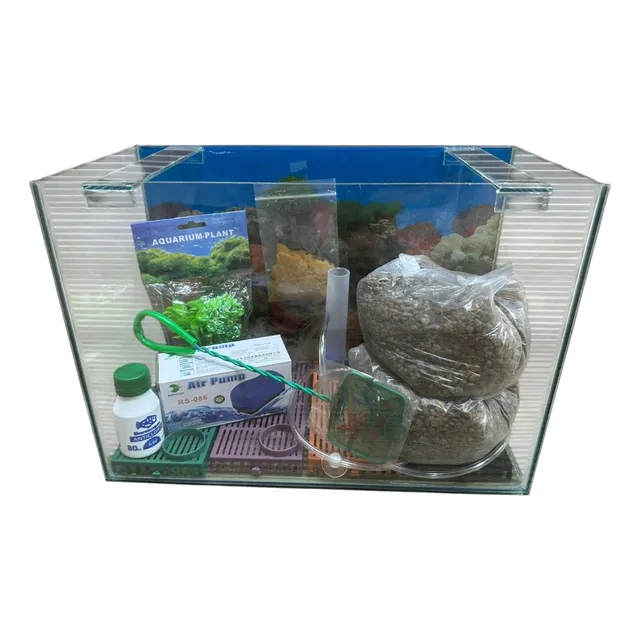 Kit Pecera Completa 40x30x20  ! El Mejor Precio