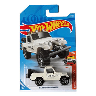 Carrinho Hot Wheels 67 Jeepster Commando 2019 Fyb53 Mattel Carrinho Hot Wheels 67 Jeepster Commando 2019 Fyb53 Mattel