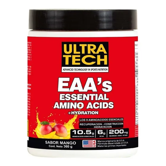 Eaa's Ultra Tech Aminoacidos Esenciales + Hidratacion 