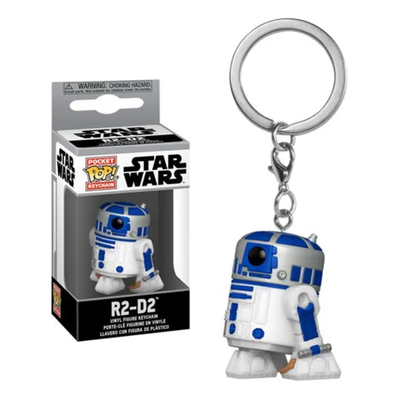 Funko Pop R2-d2 Keychain Star Wars Llavero Pocket Pop