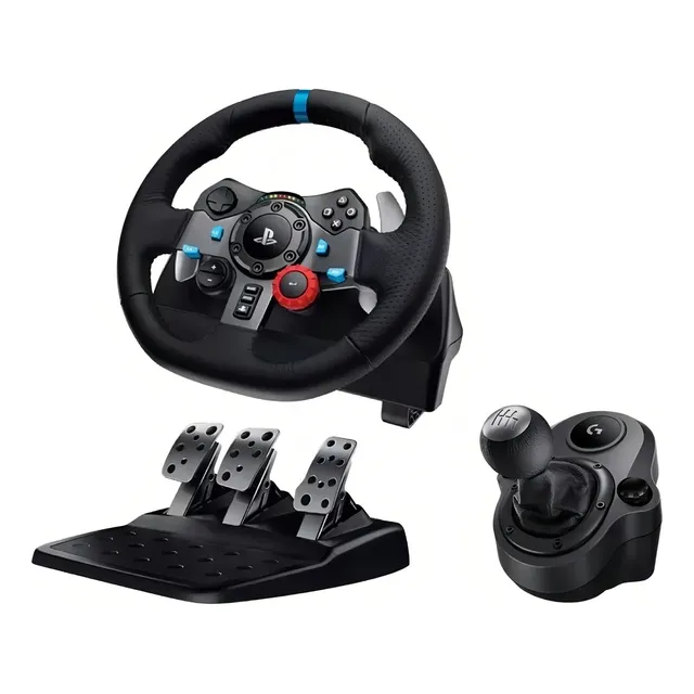 Volante para videojuegos Logitech G Kit G29 + palanca de cambios color negro